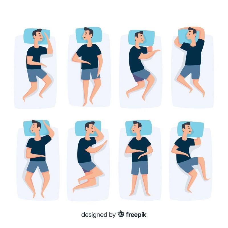 Does sleeping with your hands above your head really help you sleep?